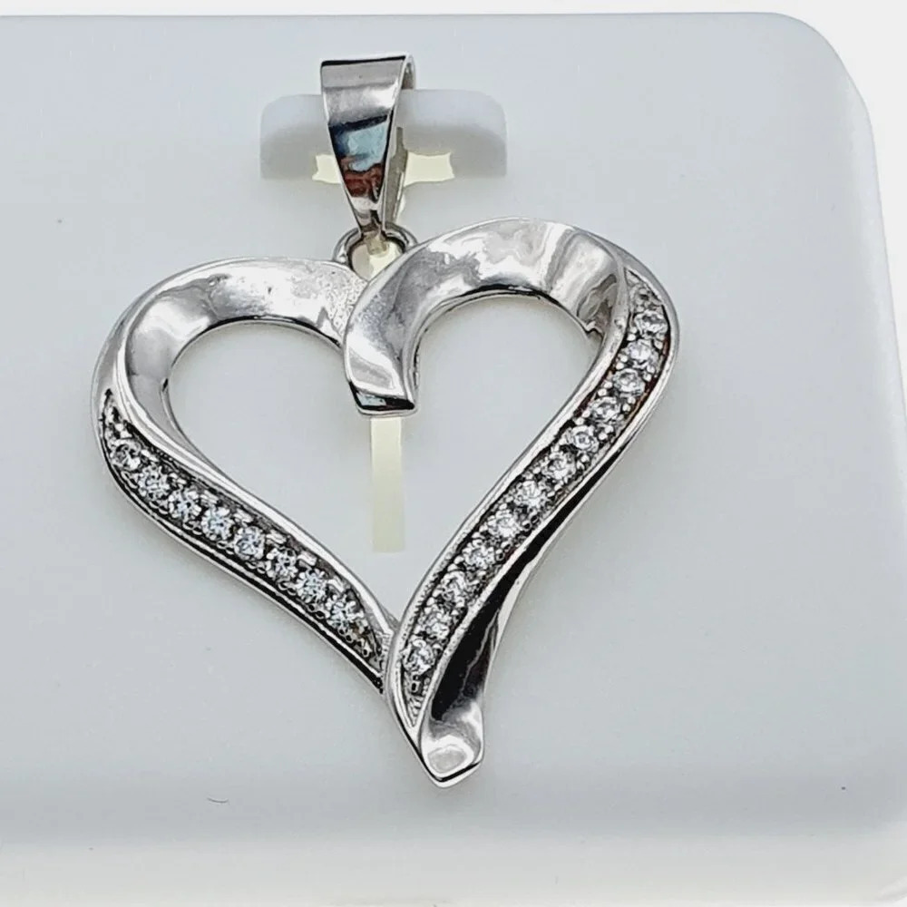 "925 sterling silver luxury CZ Pendant, Best for gift, RJUS2034